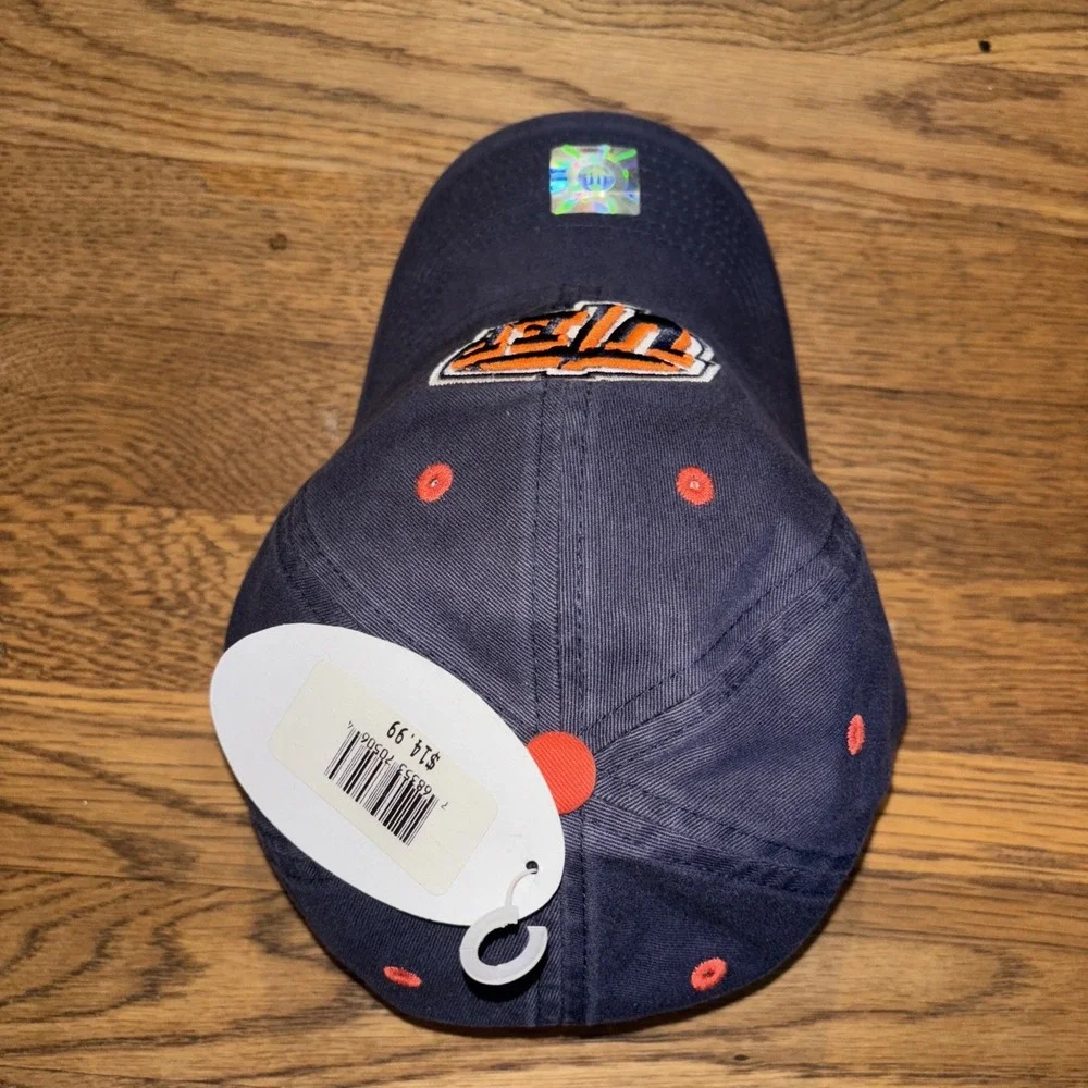NEW UTEP Miners Y2K Top of the World Navy‎ Orange Adjustable Strapback Hat